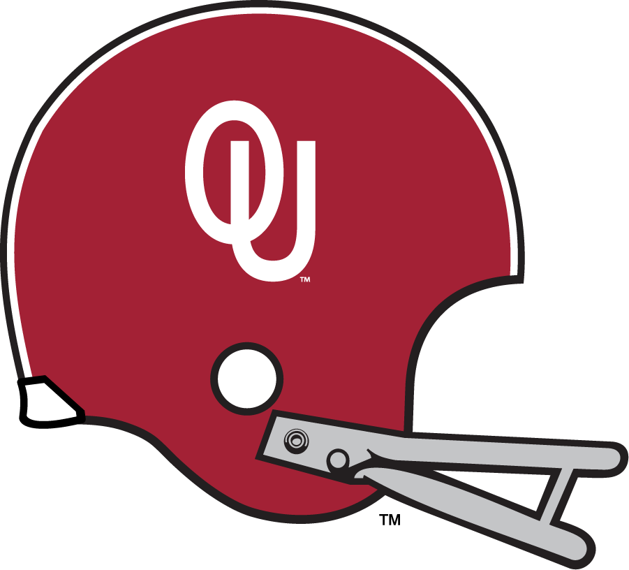 Oklahoma Sooners 1966 Helmet Logo t shirts iron on transfers